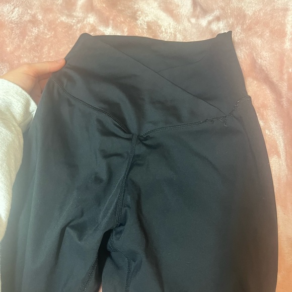 amazon flare leggings crossover waist - Picture 3 of 3